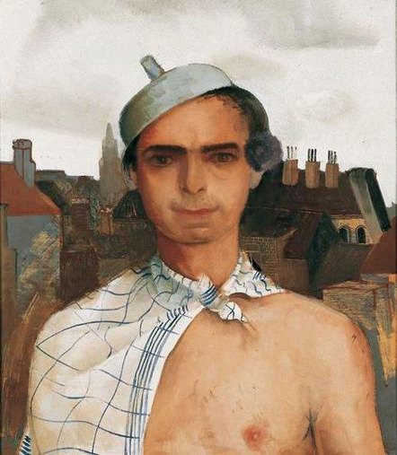 Felix Nussbaum, Selbstbildnis mit Geschirrtuch, 1936, Felix-Nussbaum-Haus, Leihgabe, Foto © Felix-Nussbaum-Haus Osnabrück